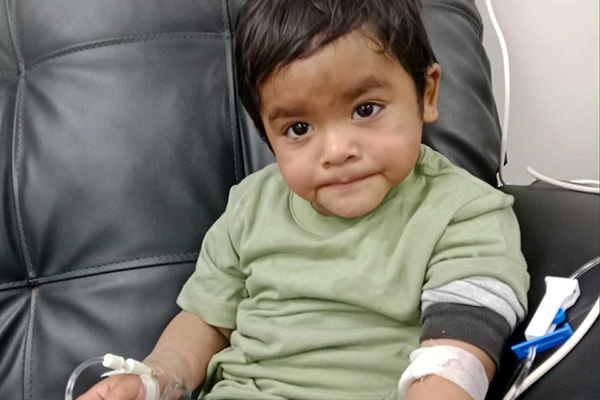 Cancer fighter: Oscar Santos!